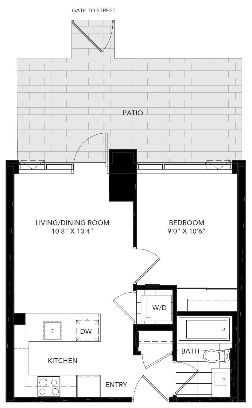 New 1 Bedroom Rental in Regent Park