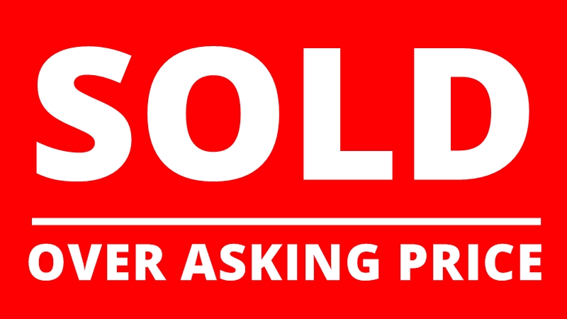 Sold Over Asking Price