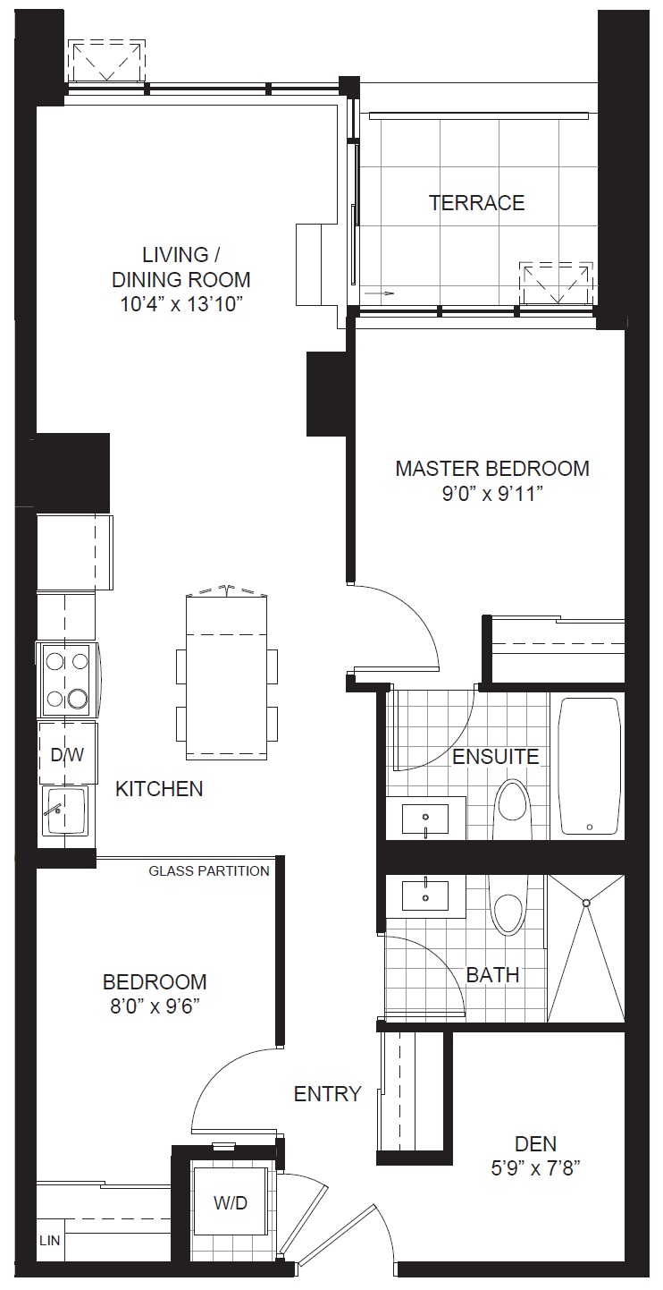 402 - 225 Sackville St - Floorplan