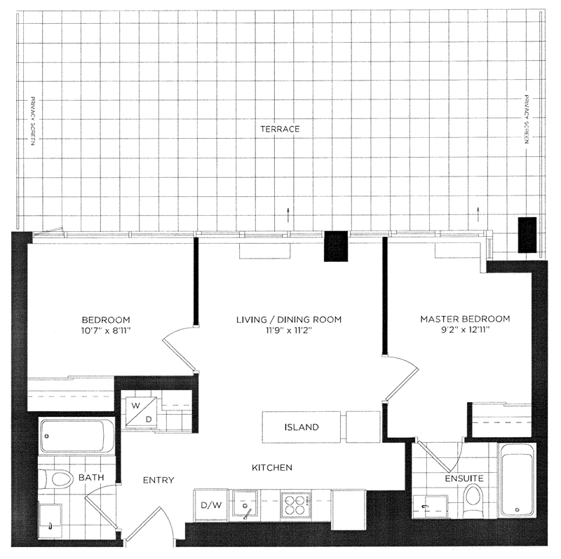 402 - 170 Sumach St - Floorplan