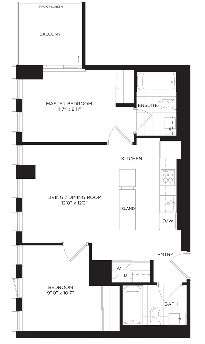 502 - 170 Sumach St - Floorplan