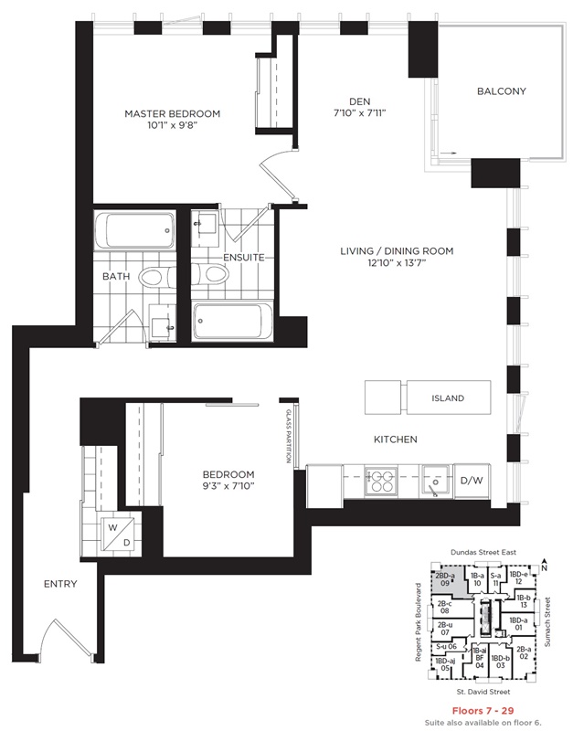 Rental at One Park Place Condos