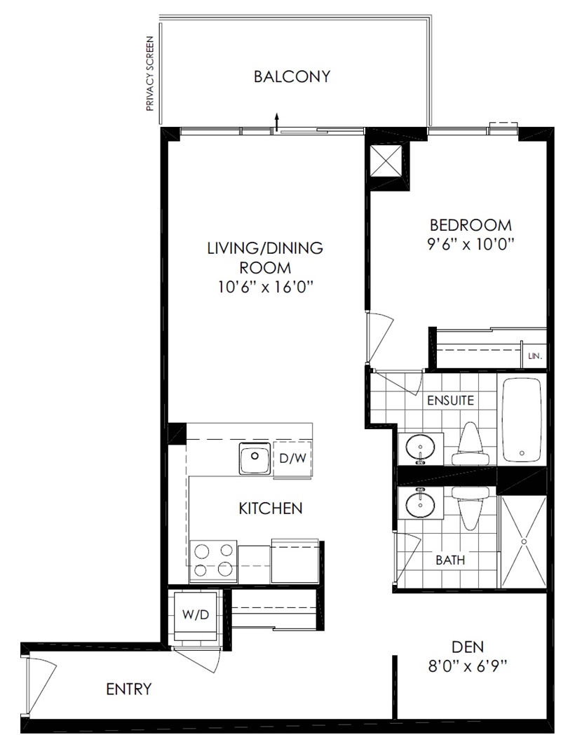 628 - 25 Cole St - Floorplan