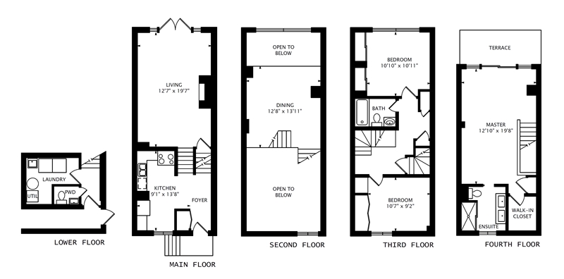 7 - 280 Sherbourne St - Floorplan