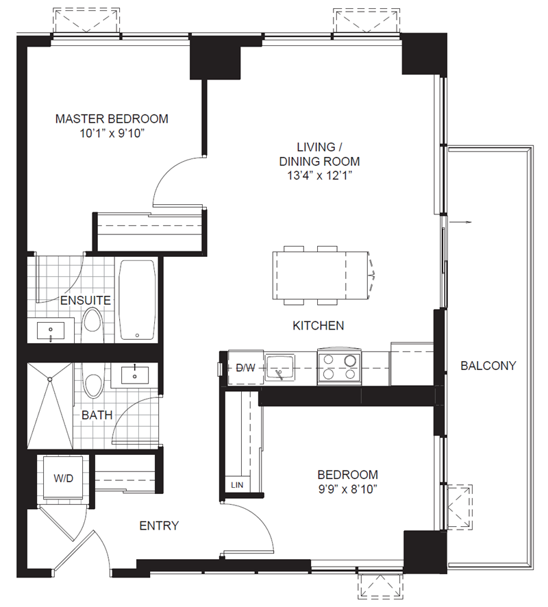 2009 - 225 Sackville St - Floorplan - 800px