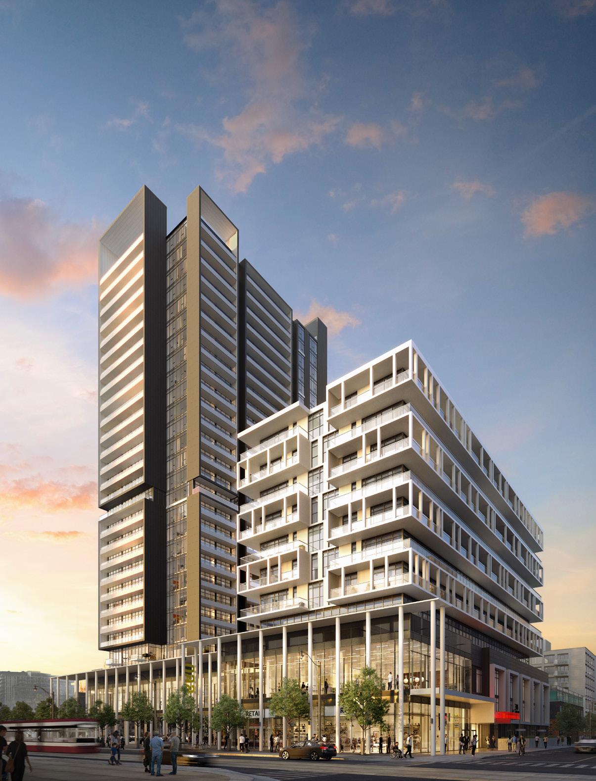 DuEast Boutique by Daniels in Regent Park - Building Renderings - Regent Park Life Team